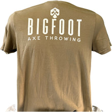 Load image into Gallery viewer, Bigfoot Axe Throwing T-Shirt
